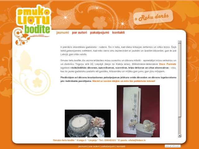 Smuko lietu bodīte veikals-darbnīca, Efata, IK